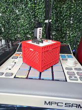Load image into Gallery viewer, KIRK STATE x CARBON VIBES Dj crate style SD Card holder
