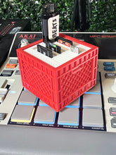Load image into Gallery viewer, KIRK STATE x CARBON VIBES Dj crate style SD Card holder
