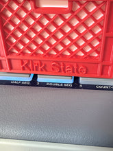 Load image into Gallery viewer, KIRK STATE x CARBON VIBES Dj crate style SD Card holder
